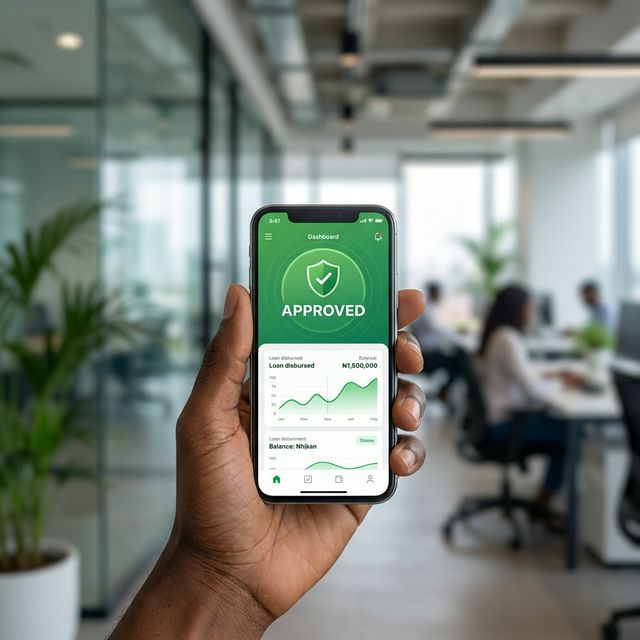 Top FCCPC confirmed loan apps in Nigeria 2026 displayed on a smartphone screen.
